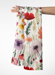 Petal flower style with red,pink colors - Image 3