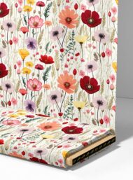 Petal flower style with red,pink colors - Image 4