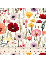 Petal flower style with red,pink colors - Image 5