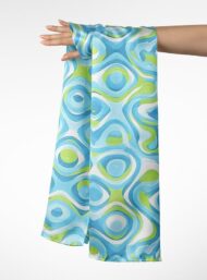 Circle geometric style with blue,green colors - Image 3