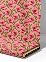 Bloom flower style with pink,green colors - Image 4