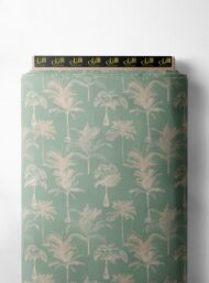 Palm nature style with green,white colors