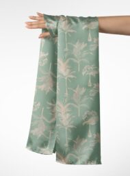 Palm nature style with green,white colors - Image 3