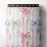 Bow others style with pink,blue colors