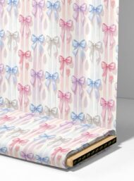 Bow others style with pink,blue colors - Image 4