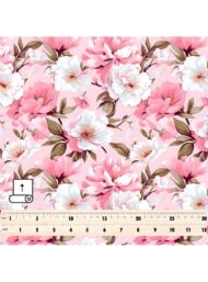 Petal flower style with pink,white colors - Image 5