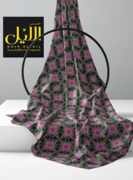 Bloom flower style with pink,green colors - Image 2