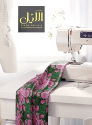 Bloom flower style with pink,green colors - Image 7