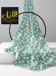 Tulip flower style with green,white colors - Image 2