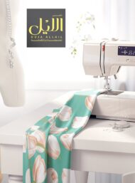 Tulip flower style with green,white colors - Image 7