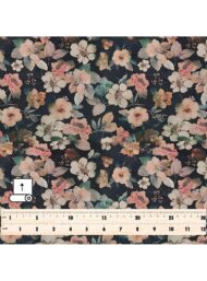 Bloom flower style with pink,green colors - Image 5