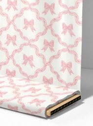 Bow others style with pink, white colors - Image 4