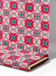 Petal flower style with red,green colors - Image 4