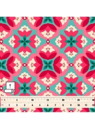 Petal flower style with red,green colors - Image 5