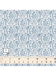 Bloom flower style with blue, white colors - Image 5