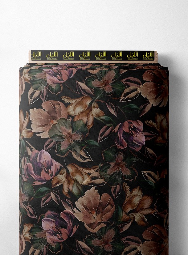 LAI01-3294_1.jpg Bloom flower style with brown,green colors - Image 1