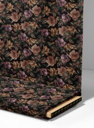 Bloom flower style with brown,green colors - Image 4