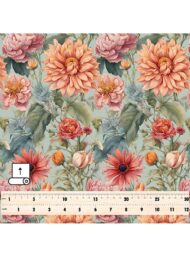 Petal flower style with pink,green colors - Image 5