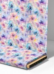 Bloom flower style with pink,blue colors - Image 4