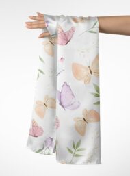 Butterfly flower style with pink,purple colors - Image 3