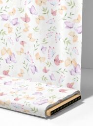 Butterfly flower style with pink,purple colors - Image 4