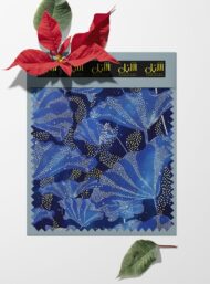 Petal flower style with blue,white colors - Image 6