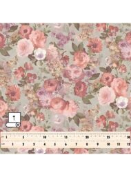 Bloom flower style with pink,green colors - Image 5