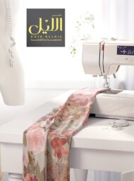 Bloom flower style with pink,green colors - Image 7