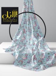 Whale ocean and sky style with pink,blue colors - Image 2