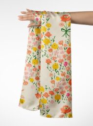 Bloom flower style with pink,yellow colors - Image 3