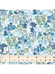 Leaf flower style with blue,green colors - Image 5