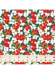 Petal flower style with red,white colors - Image 5
