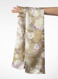 Bloom flower style with brown,white colors - Image 3
