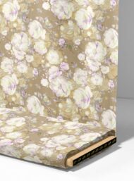 Bloom flower style with brown,white colors - Image 4