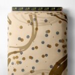 Circle others style with brown,yellow colors