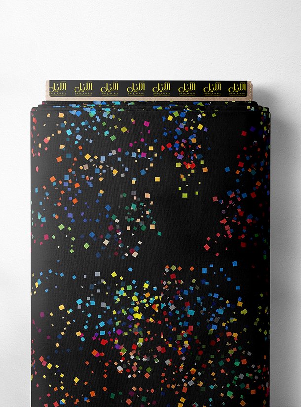 LAI01-3338_1.jpg Square others style with black,red colors - Image 1