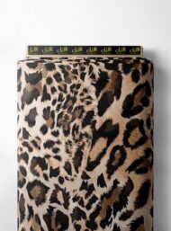 Leopard animal style with brown, black colors