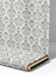 Bloom flower style with pink,green colors - Image 4