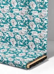 Rose flower style with green,white colors - Image 4