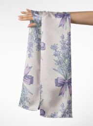 Lavender flower style with purple,green colors - Image 3