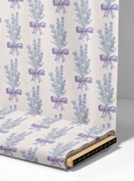 Lavender flower style with purple,green colors - Image 4