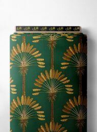 Palm nature style with green,yellow colors