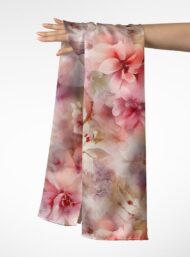 Petal flower style with pink,white colors - Image 3