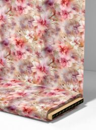 Petal flower style with pink,white colors - Image 4