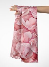 Petal flower style with pink, white colors - Image 3