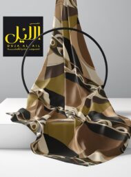 Shape abstract style with brown,black colors - Image 2