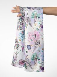 Jellyfish ocean and sky style with pink,blue colors - Image 3