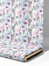 Jellyfish ocean and sky style with pink,blue colors - Image 4