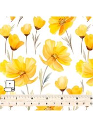 Bloom flower style with yellow colors - Image 5