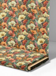 Petal flower style with orange,white colors - Image 4